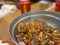 土家锅气爆鸡杂-吃饭皇帝大土家民族菜(正大广场店)