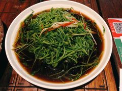 白灼豌豆苗-孙府大院(步行街店)