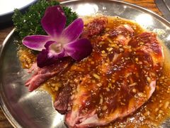 -明洞阿姨·韩式酱蟹烤肉·创意料理(三元桥店)