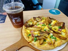 照烧风味牛肉土豆比萨-达美乐比萨(深圳广厦路店)