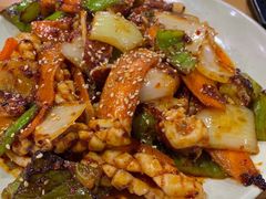 辣炒鱿鱼-贤花饭店(城阳店)