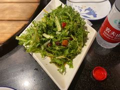 凉拌苦菊-金明姬铁锅炖(东坝店)