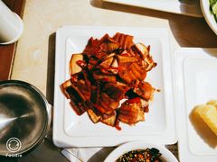拌萝卜皮-老佛爷炭火蛙锅直营(清滨路总店)