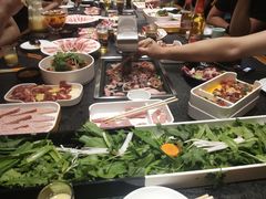 自助取餐区-金三顺韩式炭火烤肉店(中华路店)