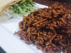 京酱肉丝-明海妈妈菜(大连外国语学院店)