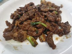 姜葱牛梅皮-巫记鸡饭店