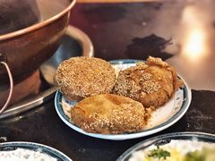 炸烧饼-裕德孚·非遗手切涮羊肉(东直门内大街店)