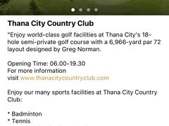-Thana City Country Club