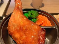 港式烧味脆皮大鸡腿饭-肯德基(嘉祥银座店)