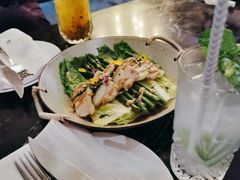 低温嫩鸡胸芦笋亚洲风味沙拉-The Rug Cafe(王府中环店)