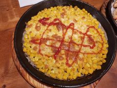 料理烤芝士玉米粒-老东镇啤酒屋海鲜加工·蒸汽海鲜·海鲜烧烤(台东店)