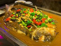 -探鱼·鲜青椒爽麻烤鱼(东城万达广场店)