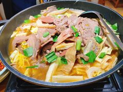 原味牛杂火锅-丁记盐蘸牛肉·新杭菜(河东路店)