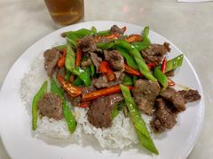 指天椒牛肉饭-好好滋味茶餐厅