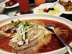 姜豉陈皮蒸多宝鱼-万龙洲海鲜(大兴绿地缤纷城店)