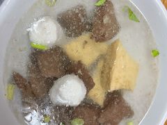 豆干鸭血汤-松树干拌面店