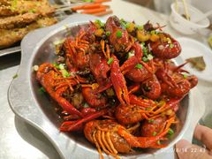精品油闷大虾-不夜天烧烤牛骨头(南湖店)