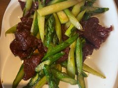 芦笋烧牛肉-蝦塘·中国餐馆(城墙南马道巷店)