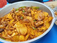-尕有炕锅烤羊肉