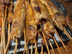 秘制烤黄花鱼-管氏翅吧(台湾街店)