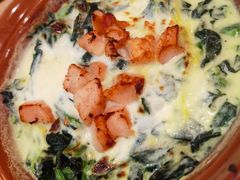 奶汁鸡肉焗菠菜-萨莉亚意式餐厅(特力时尚汇店)