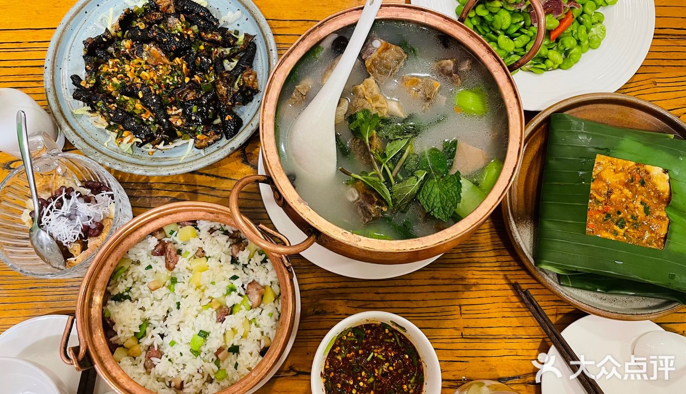 从昆明来北京吃到了非常正宗的云南菜