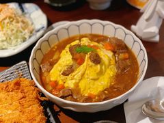 红酒牛腩蛋包饭定食-山杏yama-katsu·吉列炸物