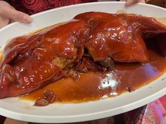 红扒整猪头-玉华台饭庄(裕中西里小区店)