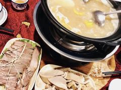 光明清汤羊招牌羊肉煲-光明清汤羊(宝业路店)