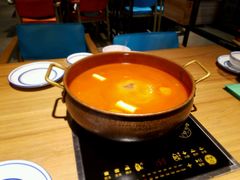 番茄锅-打酱友•斑鱼海鲜粥火锅(吴桥店)