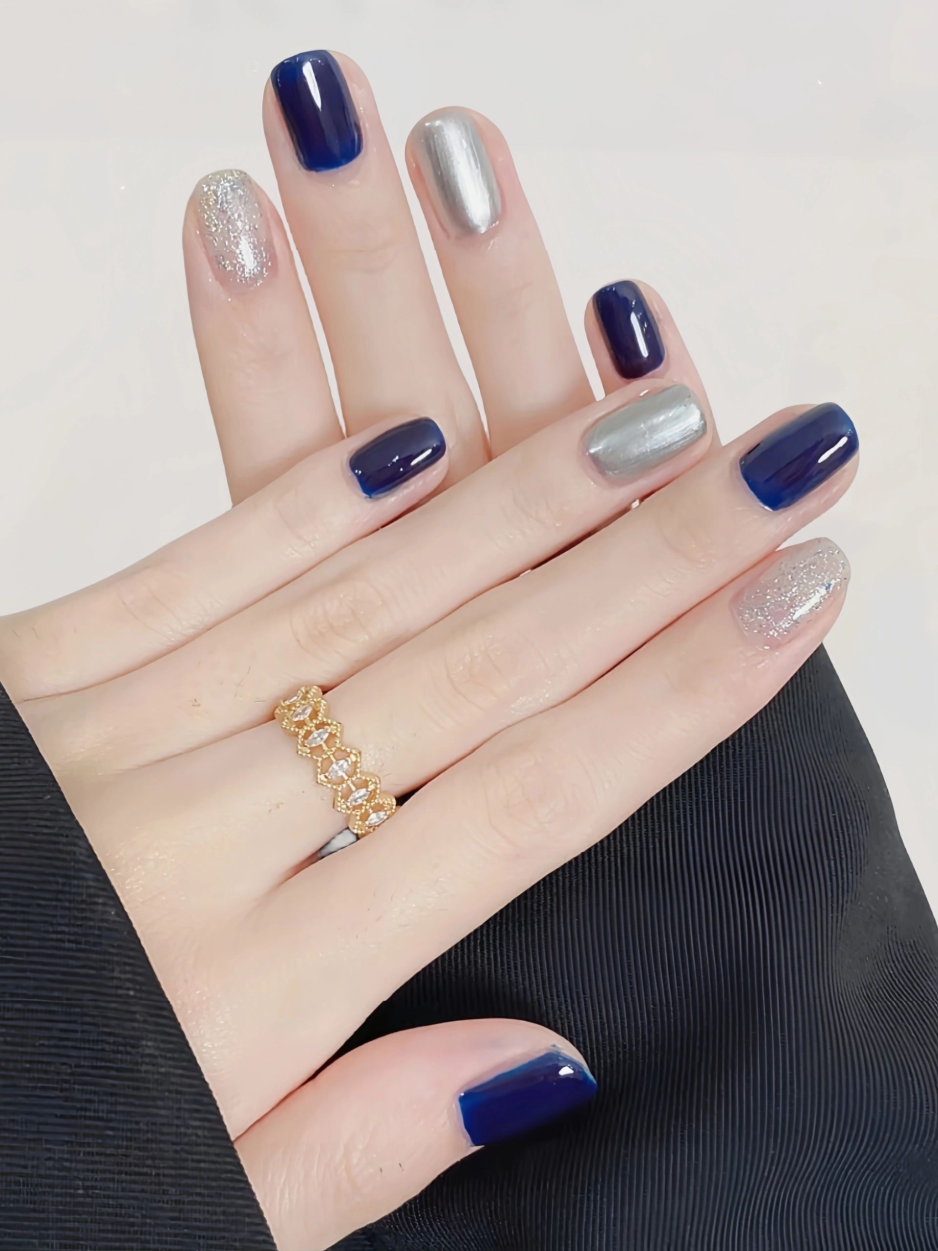 秋季新款时尚气质简约超级显白的美甲