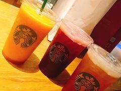 芒果西番莲果茶星冰乐-星巴克(杭州嘉里中心4F店)