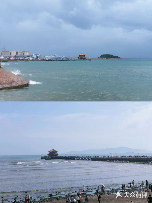 栈桥景区图片