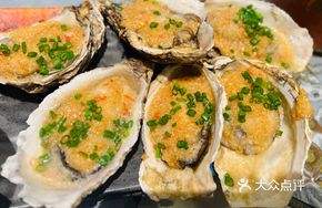 Garlic Roasted Large Oysters