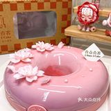 深圳女神节限定蛋糕🌸🎂粉粉嫩嫩太可爱了💕