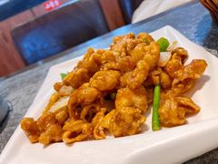 焦溜肥肠-华盛园卷子王农家菜水库鱼