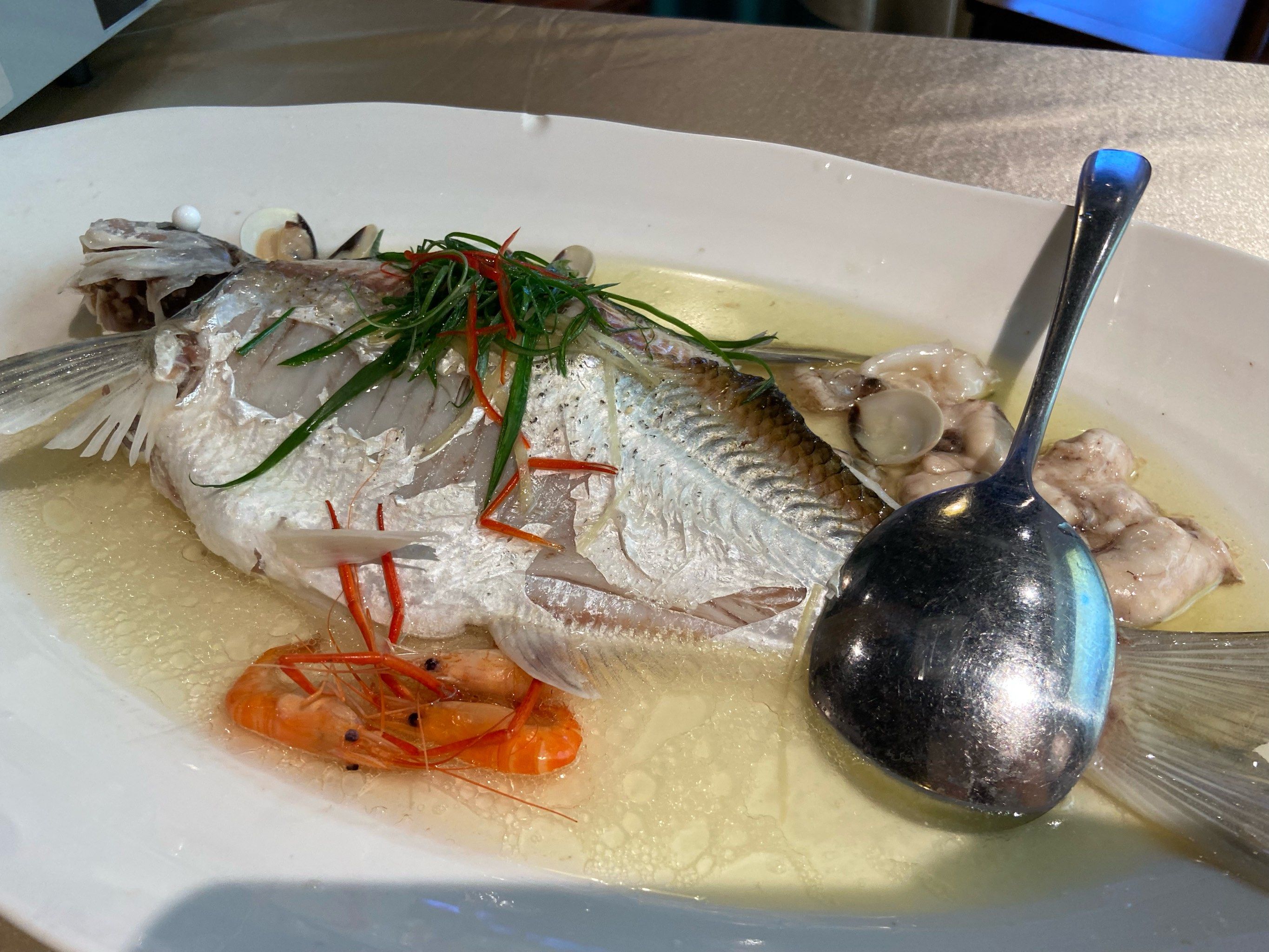 t3d3 总150 板桥河涌应该捞不上这些北江河鲜