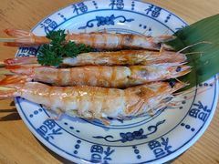盐烤竹节虾-枝魯枝魯自助料理