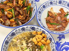咸菜尖椒笋干肉丝面-复兴面王(河东路起源店)