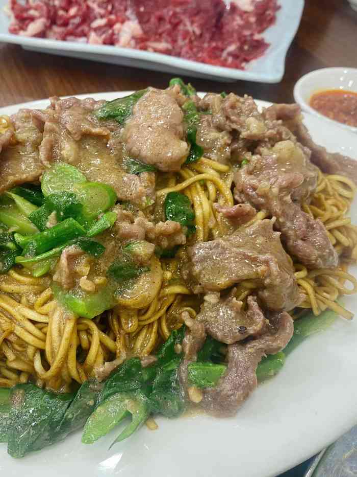 菜品:  「牛肉面」他家这个炒面味道真的是,我从来没吃过这么好吃的