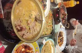 Sour Cabbage Blood Sausage and Pork Belly Hot Pot