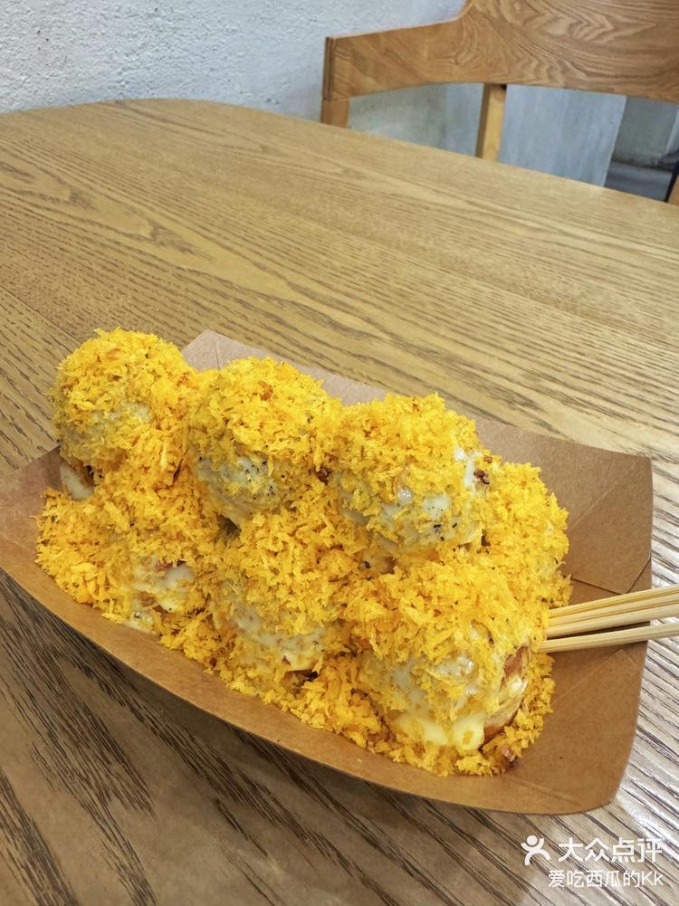 新品避风塘芝士鸡蛋仔