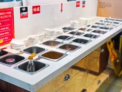 自助调料区-幸运牛汕头小黄牛牛肉火锅(梅林店)