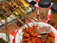-在老街·淮安大排档·甜麻干煸龙虾·烧烤(河下古镇店)