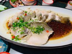 葱油鲈鱼-新白鹿餐厅(悠迈生活广场店)