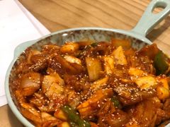 泡菜炒五花肉-쌍화점 霜花店·朝鲜族料理(徐家汇店)