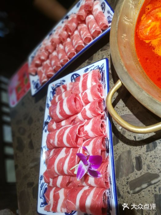 小龙坎火锅(cbd万达店)神仙肥牛图片
