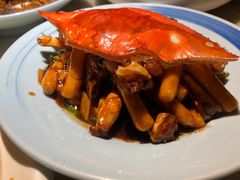 梭子蟹炒年糕-谭家弄堂(亚欧商厦店)