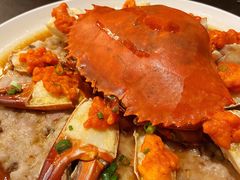 和乐蟹蒸手剁肉饼-广州文华东方酒店·江-由辉师傅主理