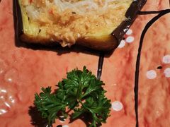 金蒜春雨烤茄子-大和食乐·鲜和牛酸汤火锅(环宇荟店)